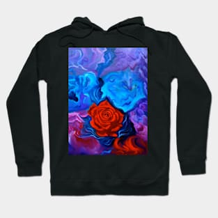 Bursting Rose Hoodie